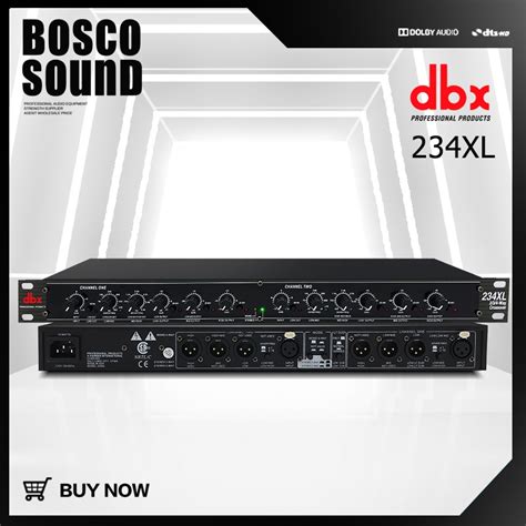 Dbx 234xl Crossover 3 Way Cross Over 234 Xl Ce Ance Stereo 2 Way3 Way