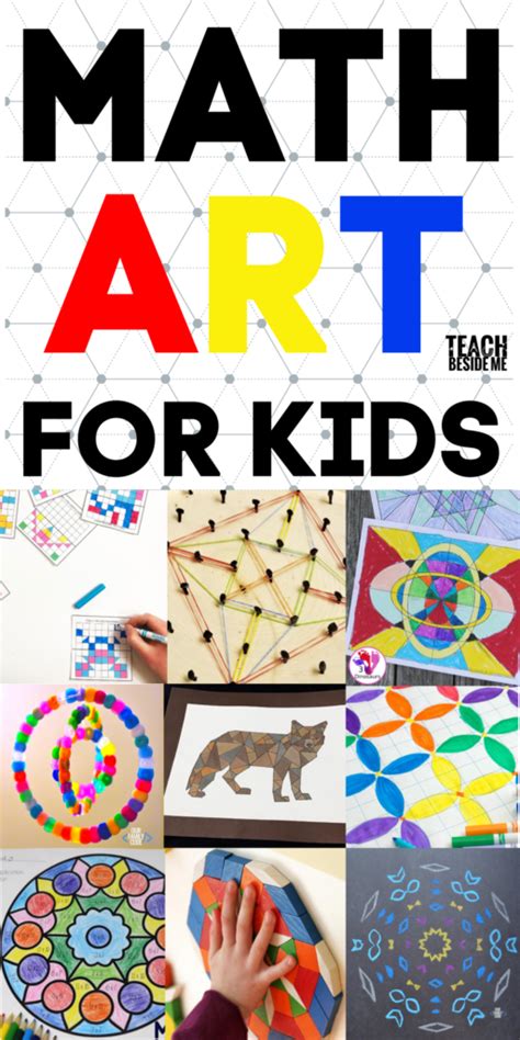 Amazing Math Art Projects For Kids Teach Beside Me
