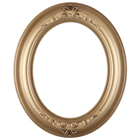 Oval Frame In Desert Gold Finish Antique Gold Picture Frames With