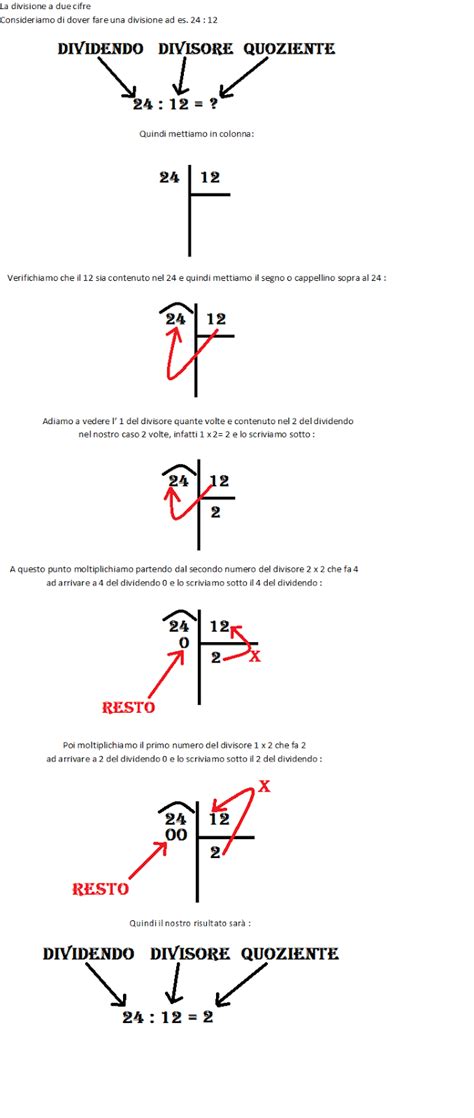 Pero como 57 es más pequeño que 73. Aritmetica: LA DIVISIONE A DUE CIFRE