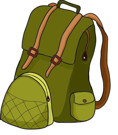This School Backpack Clip Art Free Clipart Images 2 Clipartcow
