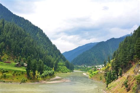 Beautiful Valley Beauty In Nature Cloud Sky Azad Kashmir Hills