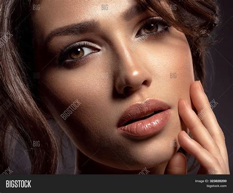 Beautiful Woman Brown Image And Photo Free Trial Bigstock