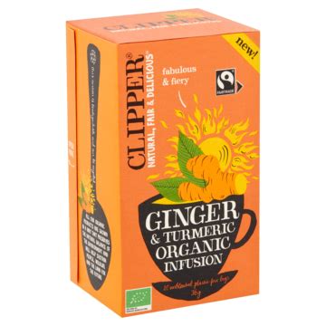 Clipper Ginger Turmeric Organic Infusion 20 Stuks Bestellen Fris