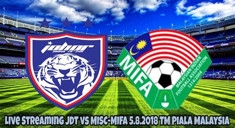 Over goals occurred for 3 times and over corners occurred for 1 times. Live Streaming JDT vs MISC-MIFA 5.8.2018 TM Piala Malaysia ...