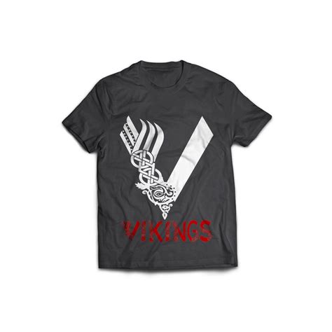 Camiseta Masculina Vikings 2 Série Ragnar Lothbrok Shopee Brasil