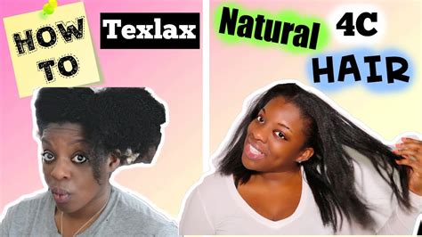 How To Correctly Texlax Texturize 4c Natural Hair Ngs Evidence Youtube