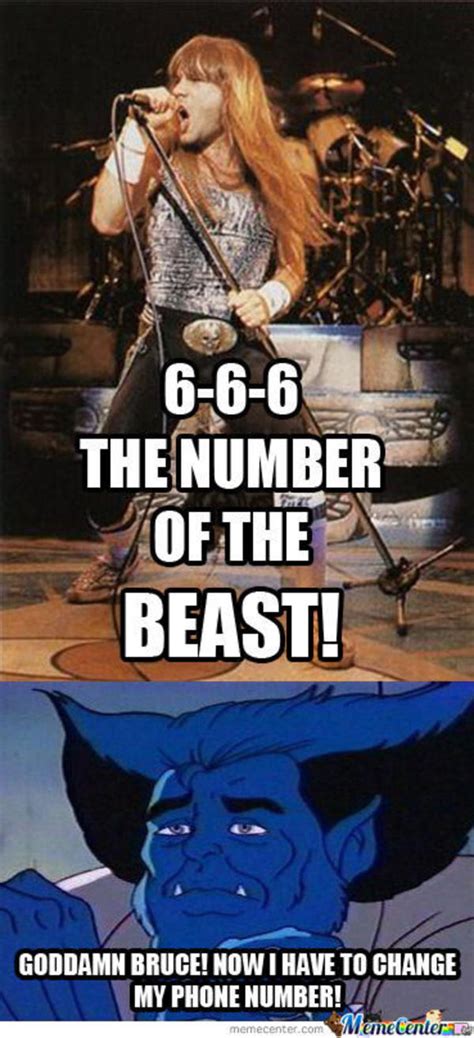 This blonde teen named ludka is enough. The Number of The Beast | Heavy Metal | Know Your Meme