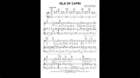 Isle Of Capri Backing Track YouTube