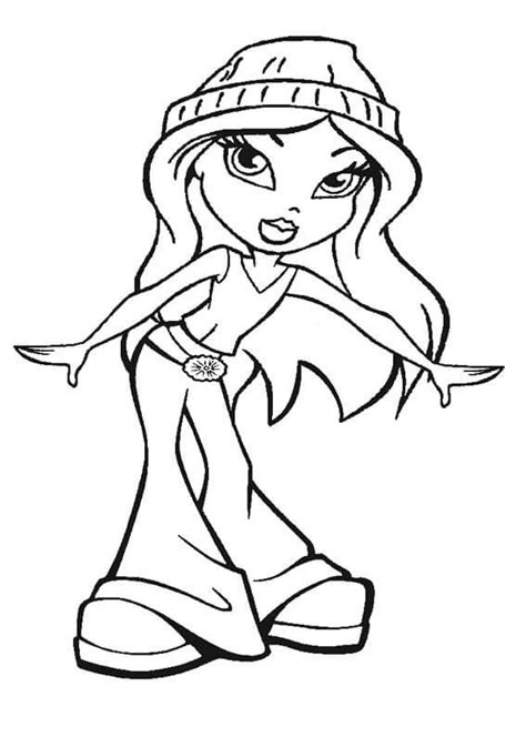 Bratz 10 Coloring Page Free Printable Coloring Pages For Kids