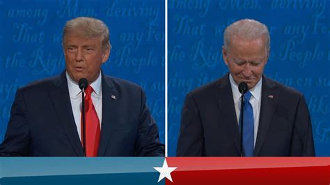 Us Presidential Debate Donald Trump V Joe Biden The Six Key Moments