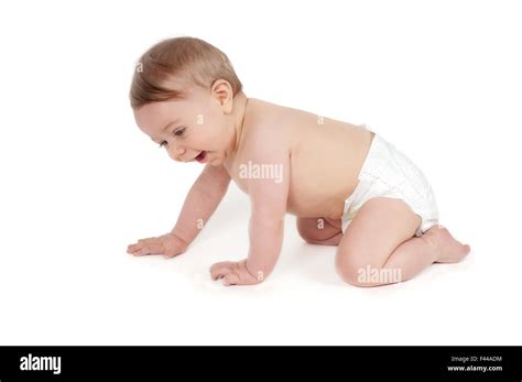 Baby Smiling Cut Out Stock Images Pictures Alamy