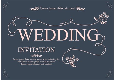 ✓ free for commercial use ✓ high quality images. Wedding Invitation Card 85486 - Download Free Vectors, Clipart Graphics & Vector Art