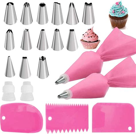 Buy 22pcs Piping Bags And Tips Set 2 Reusable Silicone Pastry Bag In Pakistan Waoomart