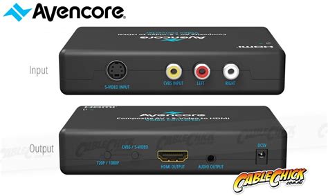 Composite Video And S Video To Hdmi Converter