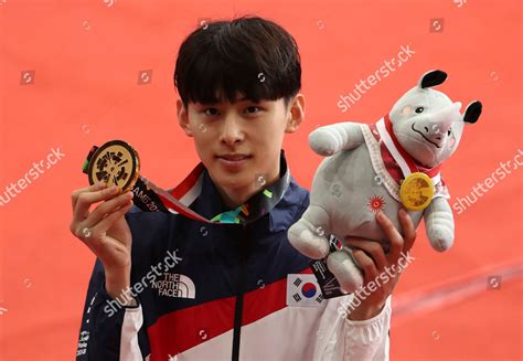 Gold Medalist Kim Taehun South Korea Editorial Stock Photo Stock