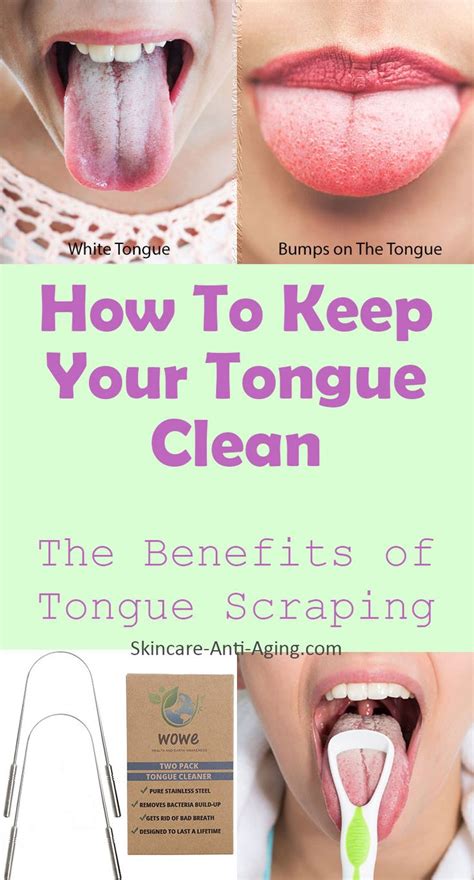 Or just wondering if tongue scraping is a necessary part of your oral hygiene routine in the first place? Keeping Your Tongue Clean | Tongue cleaner, Tongue health ...