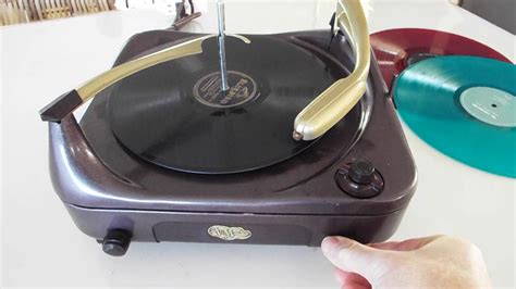 Voice Of Music Record Player Circa 1954 Playing A 78 Rpm Record Youtube