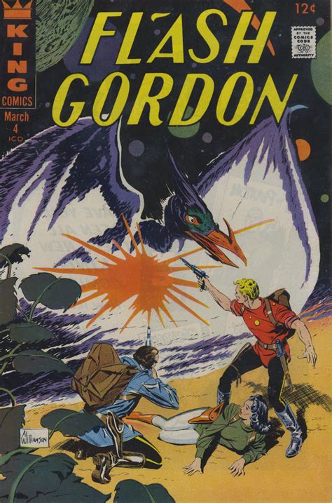 Comics Most Of The Time — Flash Gordon 4 Cover By Al