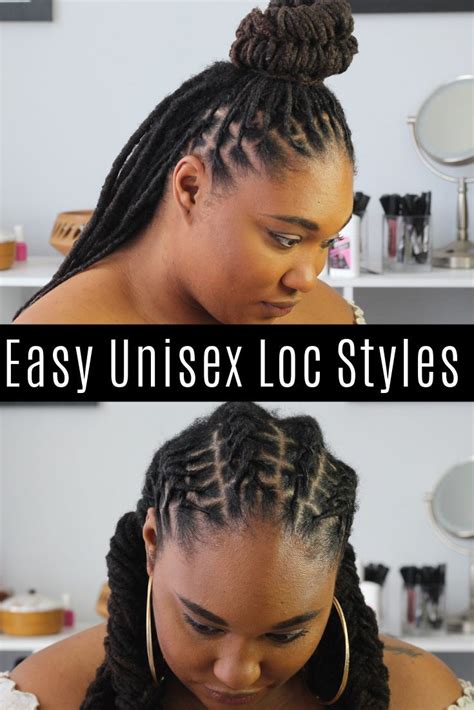 Whether you're scoping out the best haircuts for women or curious to see the most popular haircuts on the rise, you've come to the right place. Easy Unisex Loc Styles in 2020 | Hair styles, Dreadlock ...