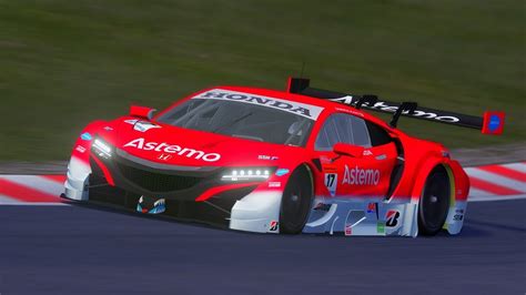 HONDA NSX GT SUPER GT GT Astemo Real Racingアセットコルサassetto