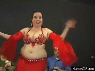 Fat Lady Belly Dance Amazing On Make A Gif