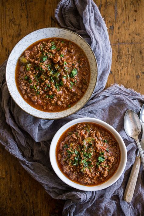 Why i love this pork tacos recipe. Ground Pork Chinese Chili | Nutmeg Nanny