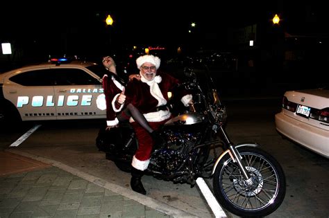 Me As The Santa Of Burlesque On A Harley With Mrs Santa Favorite