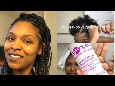 How I Prep My Hair For A Protective Style Aphogee Keratin Minute