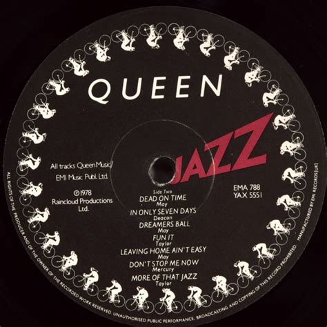 Queen Jazz 1978 First Press Uk Emi Nmint Nmint