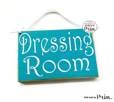 8x6 Dressing Room Custom Wood Sign Boutique Shop Changing Etsy