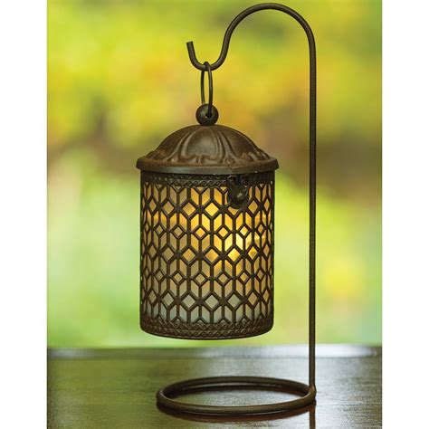 Hanging Lantern Stand Elegant Lacy White Hanging Floor Lantern With Stand