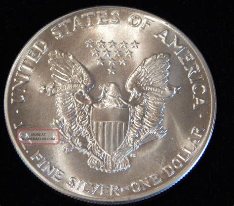 1986 American Silver Eagle Bullion Coin Rare Key Date Choice Gem Bu Nr