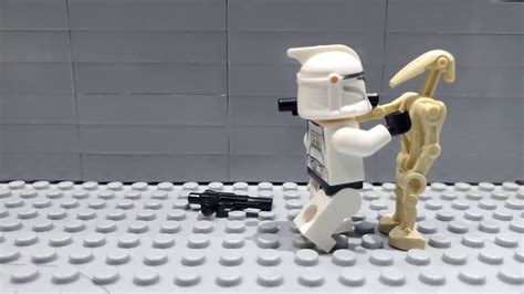 Lego Clone Punches Droid Youtube