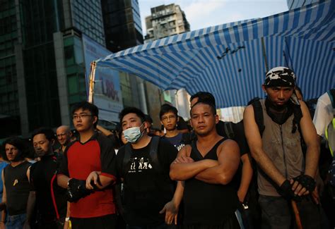 Hong Kong Protest Photos And Vines: Pro-Democracy Demonstrators Clash ...