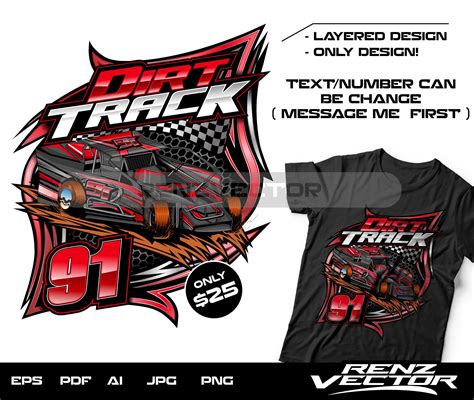 Dirt Car T Shirt Racing Dirt Design Racing T Shirt Design Racing