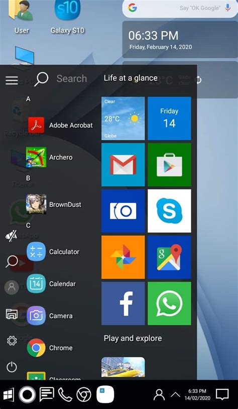 1phone supporting android version 7.0 or higher. 5 Best Microsoft Windows Launcher for Android ...