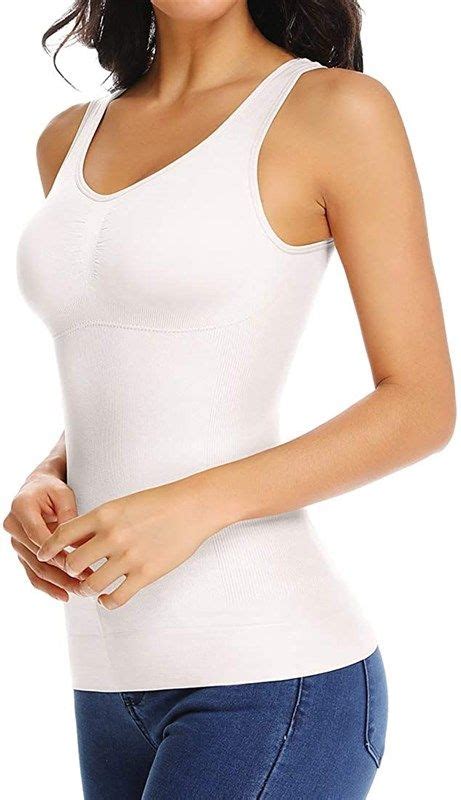 shapewear control seamless slimming camisole women s clothing and