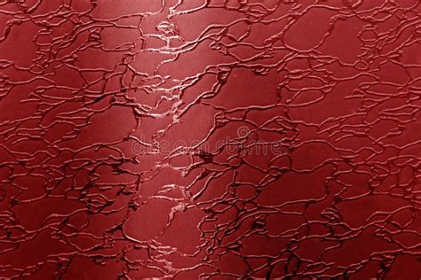Glass With Pattern In Red Tone Stock Image Image Of Dark Material 141972391