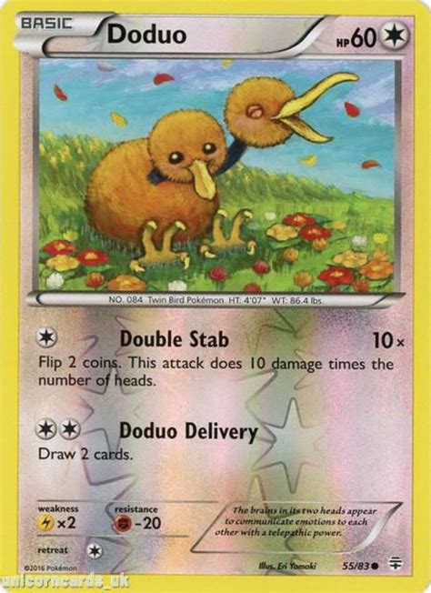 If your card is very collectable card, and worth over $100, then you might want to consider it. Generations 55/83 Doduo Reverse Holo Mint Pokemon Card :: Unicorn Cards - The UK's Leading ...