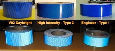 Blue Retro Reflective Tape Reflective Tape Pictures And Specifications