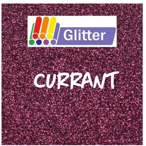 Siser Glitter Heat Transfer Vinyl Currant