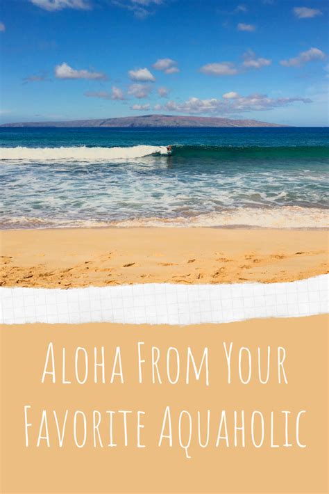 Aloha From Your Favorite Aquaholic Adventure Aloha Travel Around