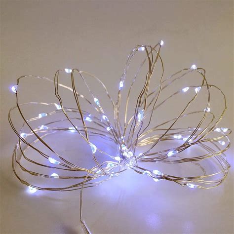 Pack 2 Indoor Mini Starry String Lights Battery Operated Fairy Lights With Timer For Party