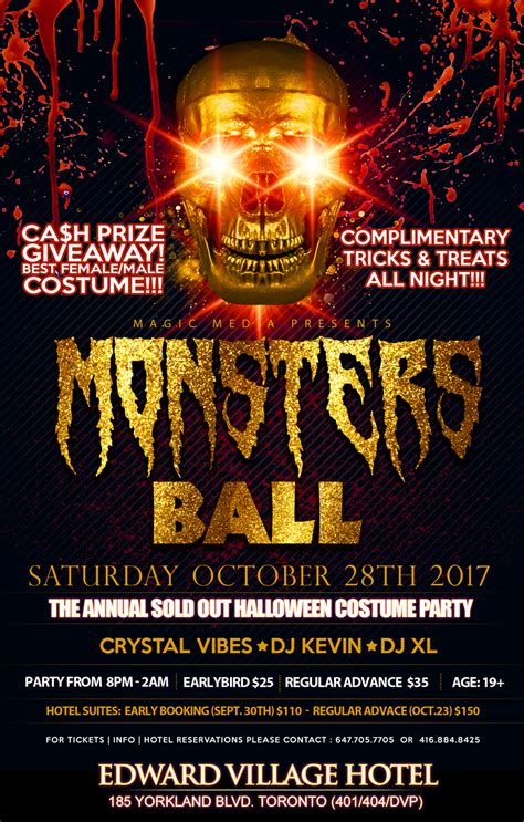 The Monsters Ball Hotel Costume Party