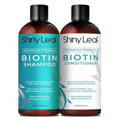 Biotin Shampoo And Conditioner For Hair Growth Advanced Formula Hair