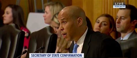 Booker Grills Pompeo On Gay Marriage Video The Daily Caller