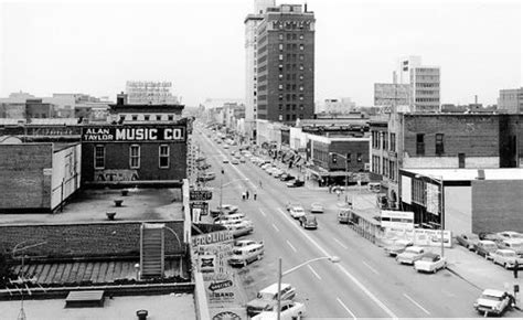 Main Street Looking North 1958 Photograph Columbia Sc Sn