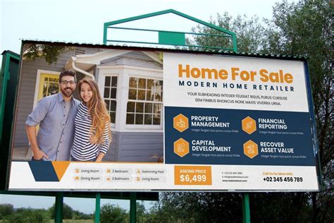 Real Estate Billboard Ad 15 Examples Psd Ai