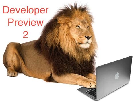Apple Releases Mac Os X 10 Lion Developer Preview 2 To Developers